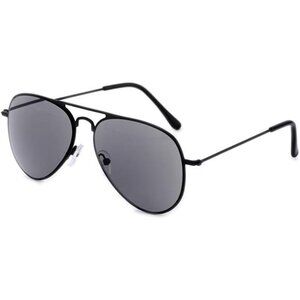Unisex Aviator Reading Glasses Sunglasses Full Lens UV400 Outdoor Sports Black